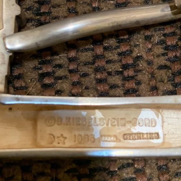 Kieselstein-Cord sterling silver belt buckle - Picture 6 of 8